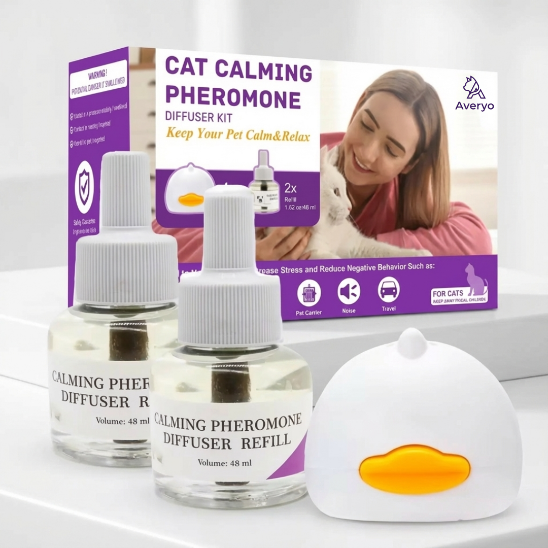 Give Your Cat a Calmer, Happier Life With Averyo® Optimum Diffuser