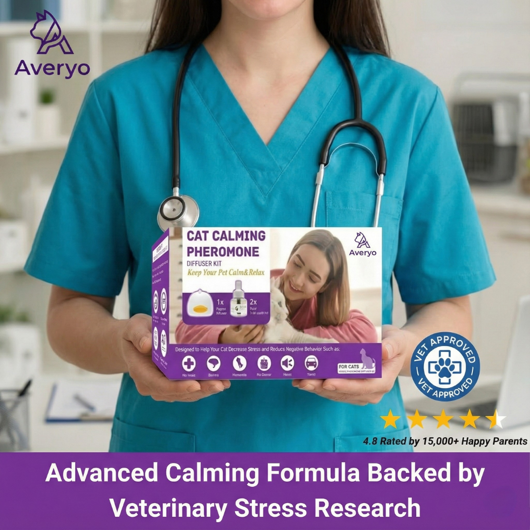 Give Your Cat a Calmer, Happier Life With Averyo® Optimum Diffuser