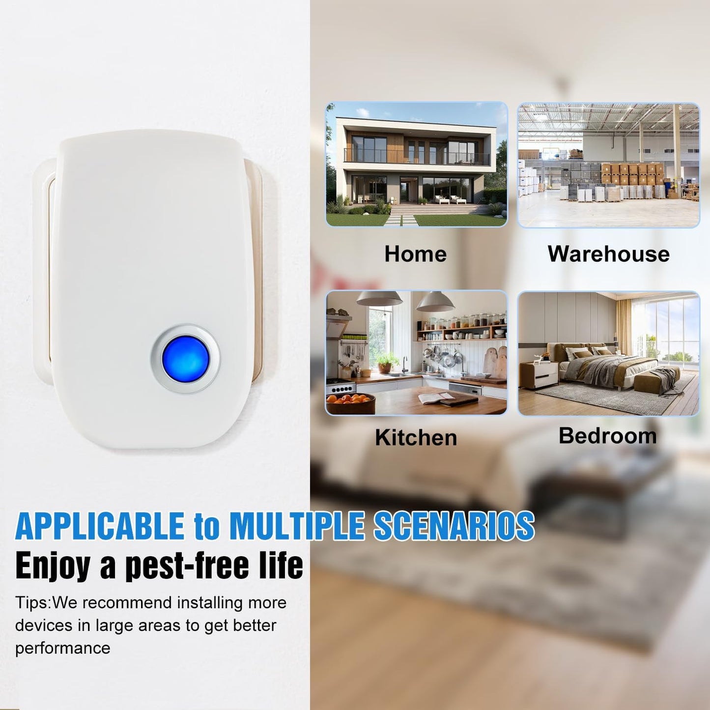 Averyo® Ultrasonic Pest Repeller